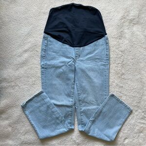 Madewell Maternity Over-the-Belly Perfect Vintage Jeans in Delora Wash Size 25